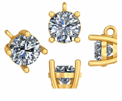 The Eternal Solitaire Pendant