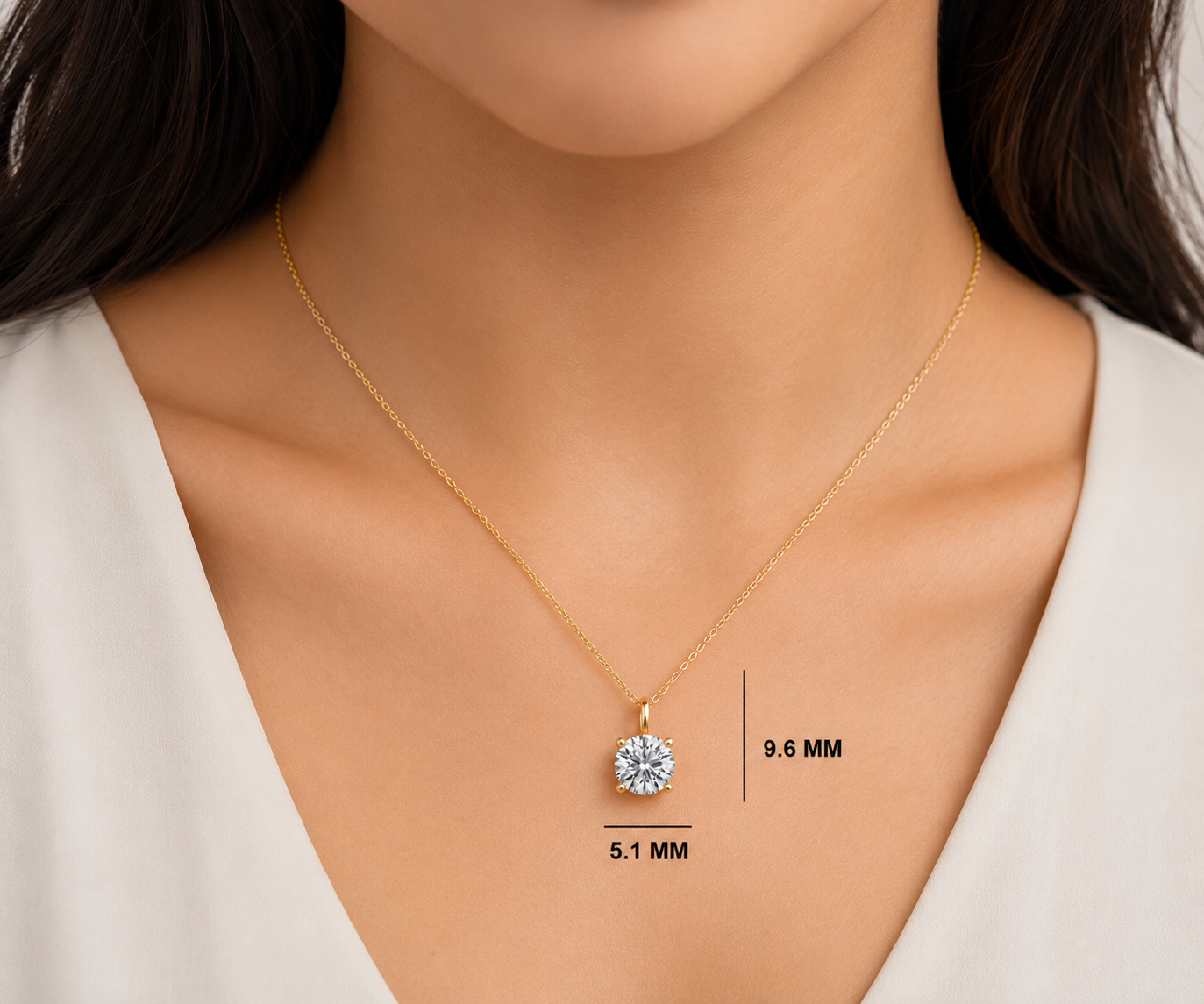 The Eternal Solitaire Pendant - Image 2