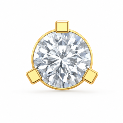Solitaire Nose pin