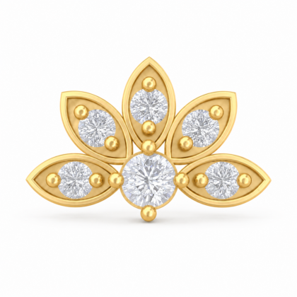 Lotus Nose pin